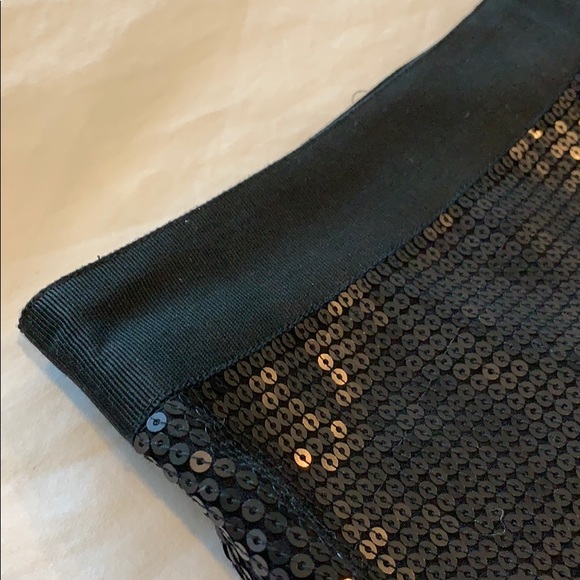 Banana Republic Heritage Black Sequined Skirt. - Picture 2 of 5